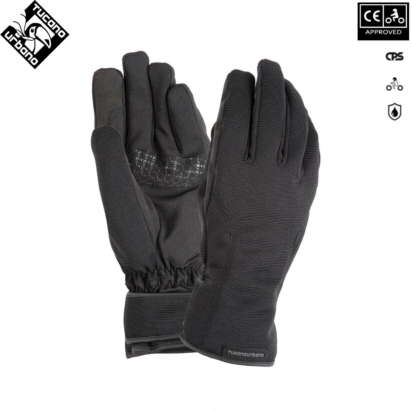 Gants homme Tucano Urbano Monty Touch imperméables pour scooter