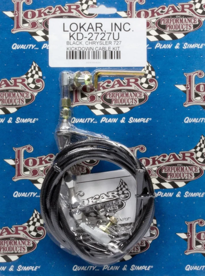 Cable acelerador universal Lokar para Chrysler 727 negro KD-2727U Foto 2 de 2