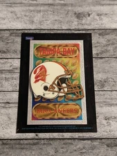 Vtg 1994 Tampa Bay Buccaneers Team NFL Peninsula Vending Holochrome Sticker 90s