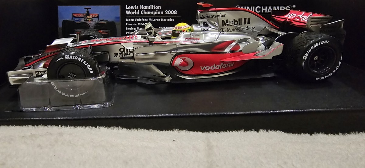 F1 McLaren Mercedes Mp4-23 2008 Lewis Hamilton 1:18