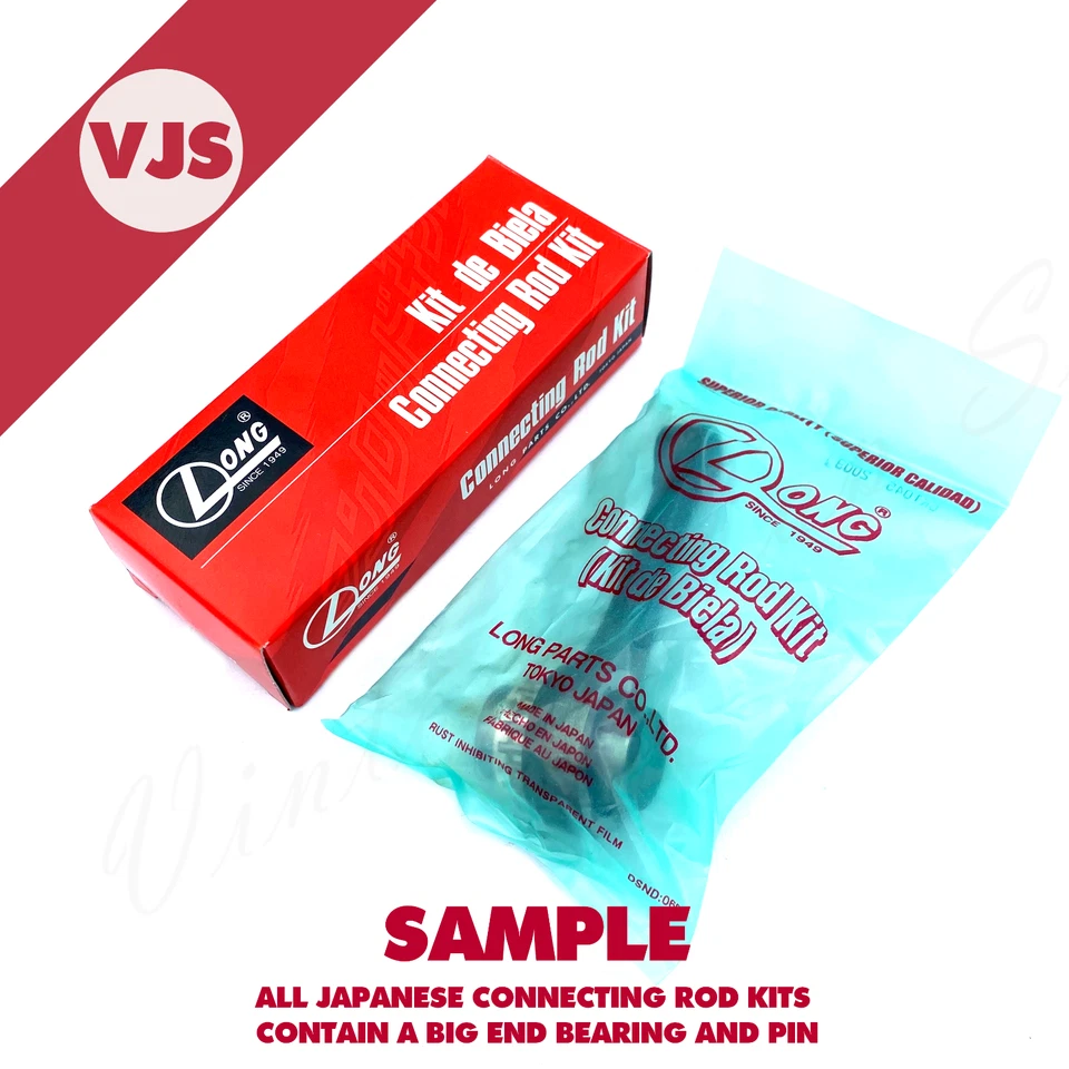 (Japonés) Yamaha AS2C 1970 Kit de varilla de conexión (1E7-11650-00) Foto 2 de 4