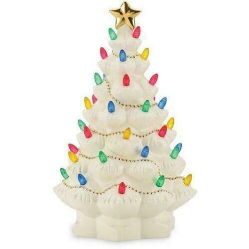 レノックスLenox Christmas Tree Treasure Box LENOX Holiday Christmas Treasure Traditions Lighted Tree 11.5