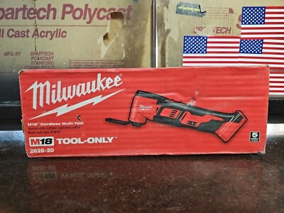 Milwaukee 2626-20 18-Volt Lithium-Ion Cordless Oscillating Multi-Tool(Tool Only)