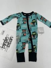 Birdie Bean Jasper Convertible Halloween Romper Preemie