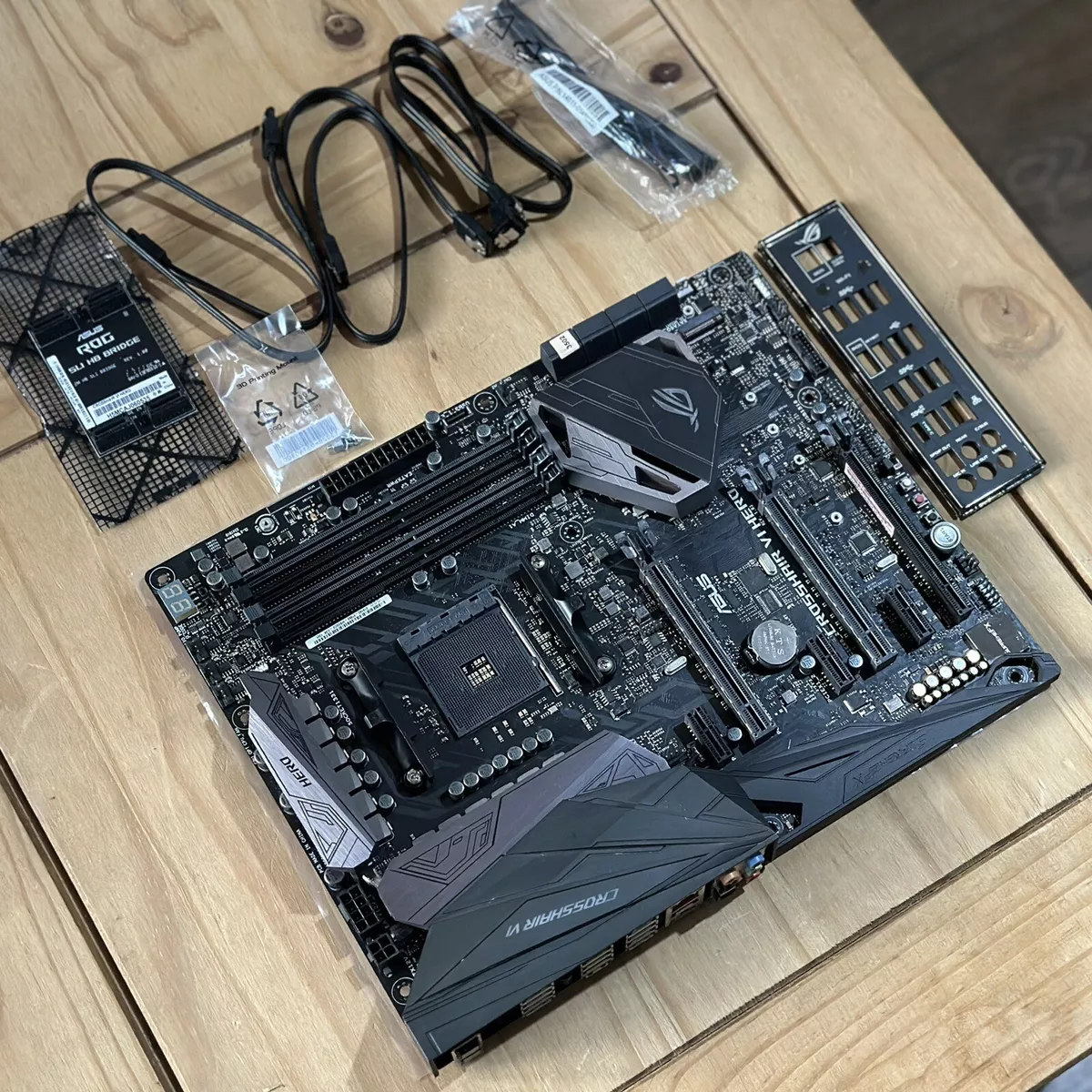 Asus ROG Crosshair Hero VI x370 motherboard