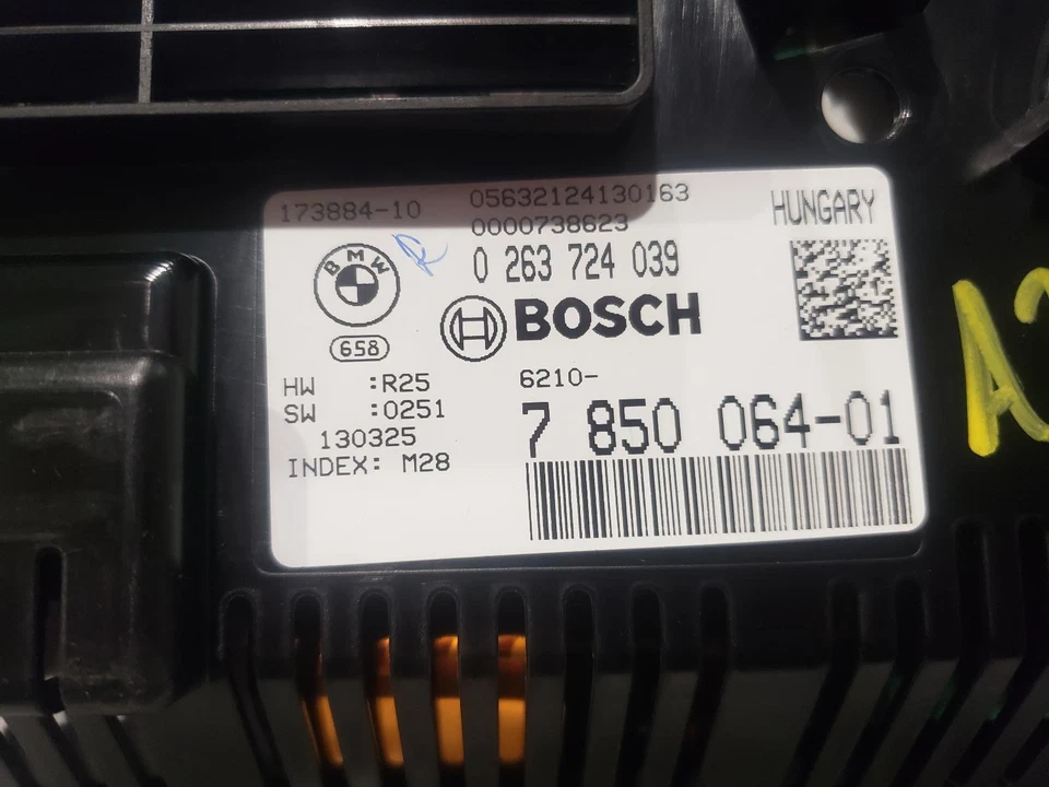 Velocímetro BMW M6 13 14 15 16 17, MPH (mercado de Estados Unidos) ID# 62107850064 Foto 4 de 4