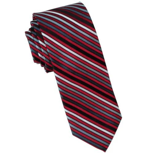 Lazos a rayas de poliéster Milani para hombres