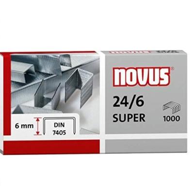Novus Heftklammer 24/6 Super Nr.10  Skrebba Heftklammer 24 6 Blockhefter 23/10