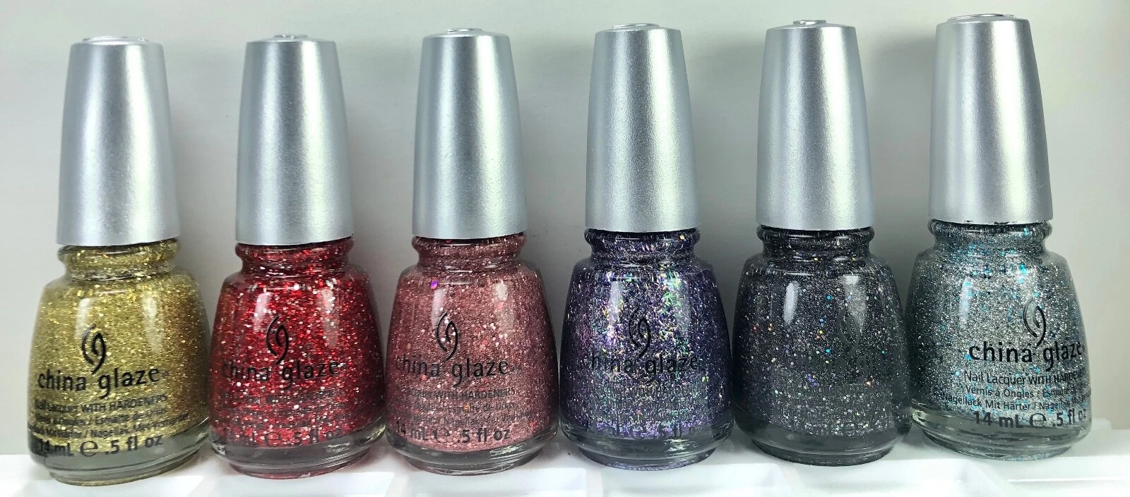 6 China Glaze Nail Polish * Eye Candy Collection Complete 6 Lacquers 1048-1053
Opens in a new window