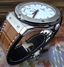Hublot Classic Fusion White Dial Titanium 45mm Mens Watch W/Cert Low Price 🔥🔥 8