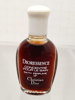RETIRED 1970's Christian Dior DIORESSENCE 15° Concentrated Bath Perfume 0.25 oz