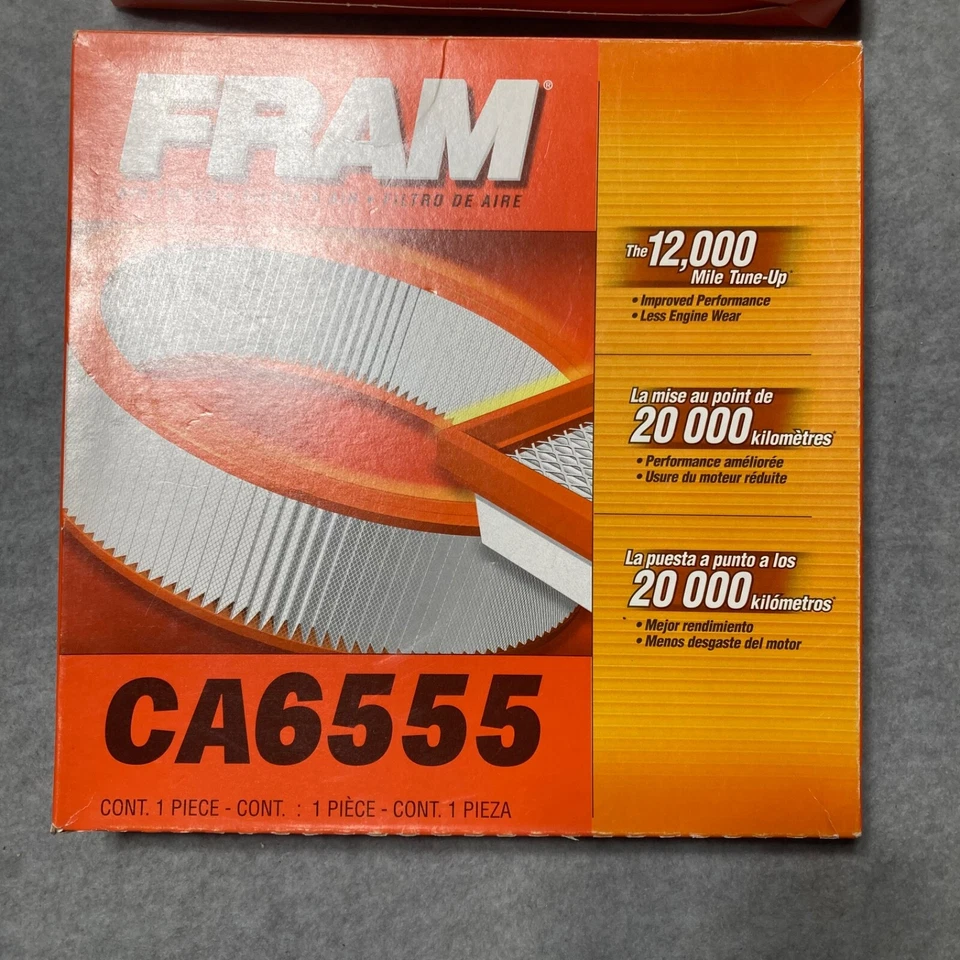 Filtro de aire de marco CA6555 para Ford Thunderbird Mercury Cougar 1989-1997 - NUEVO (2) Foto 4 de 4