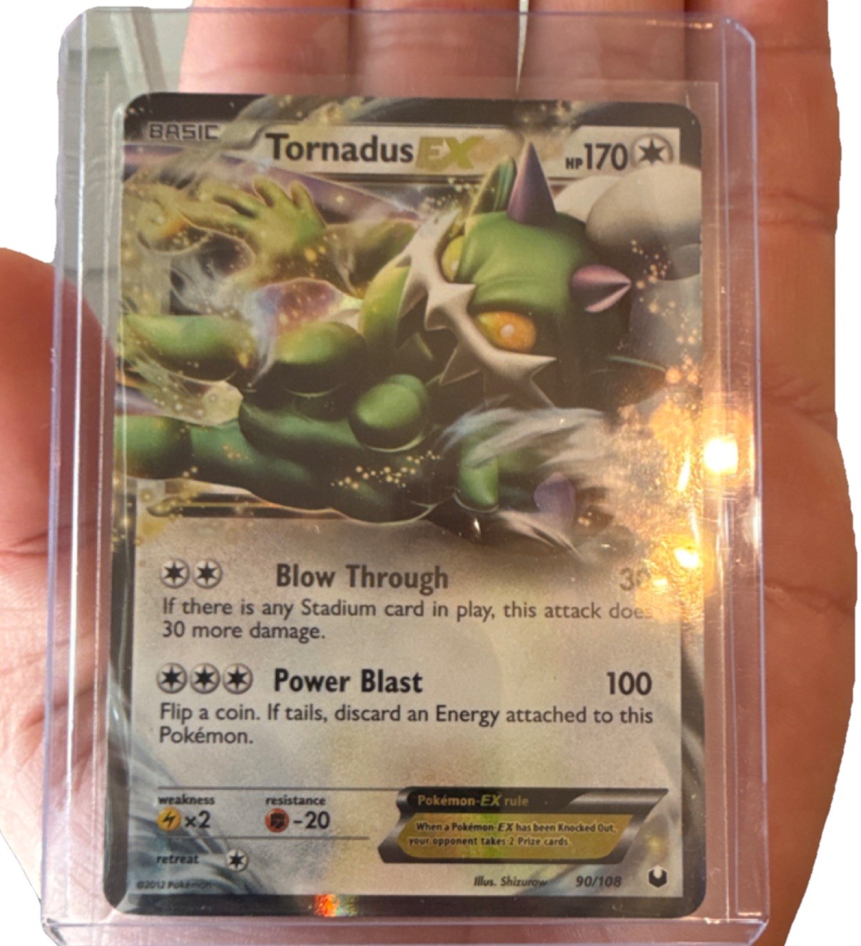 Pokémon Tornadus EX 90/108 2012  