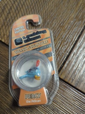 Limited Edition Looking Glass Torch Sculptures Percy The Pelican NIP