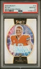 2024 Select Football BSA‑BSA NEON ICONS SILVER PRIZM BO NIX Broncos RC *PSA 10!*