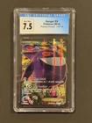 Pokémon Gengar EX Full Art Holo Ultra Rare Phantom Forces CGC 7.5 2014 114/119
