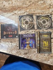 Unreal Tournament (PC) Diablo CD Computer Game Unreal Manual