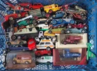 ORIGINAL VINTAGE DIECAST TOY JOB LOT CORGI MATCHBOX & OTHERS CAR TUCKS VANS etc