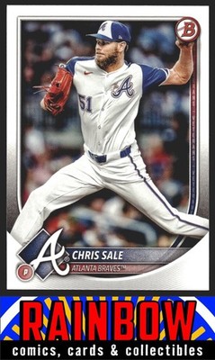 2025 Bowman #82 Chris Sale Atlanta Braves