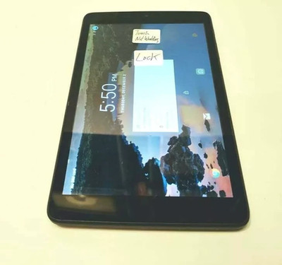 *DEFECTIVE* ALCATEL A30 9024O 16GB ANDROID TABLET WIFI + SIM UNLOCKED CELL TAB