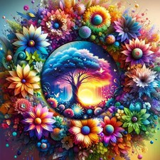 Tree of Life Diamond Painting Kits for Adults 5D Tree of Life Diamond Art Ki...