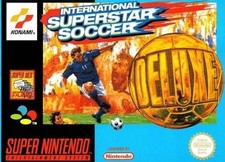Thumbnail of ebay&reg; auction 127416456310 | International Superstar Soccer Deluxe - Nintendo Super SNES Videospiel OVP