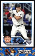 Garrett Cooper 2023 Topps Series One #321 Miami Marlins Baseball