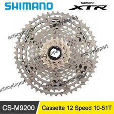 Shimano XTR M9200 Cassette 12 Speed 10-51T For Mountain Accessories Original