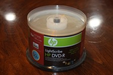 HP LightScribe DVD-R 50-Pack Spindle 16x 4.7G...