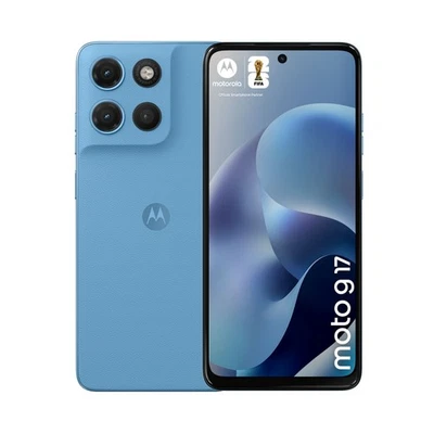 Motorola Moto G17 4 Go/128 Go Alaskan Blue Smartphone Android 15 - Photo 1/4