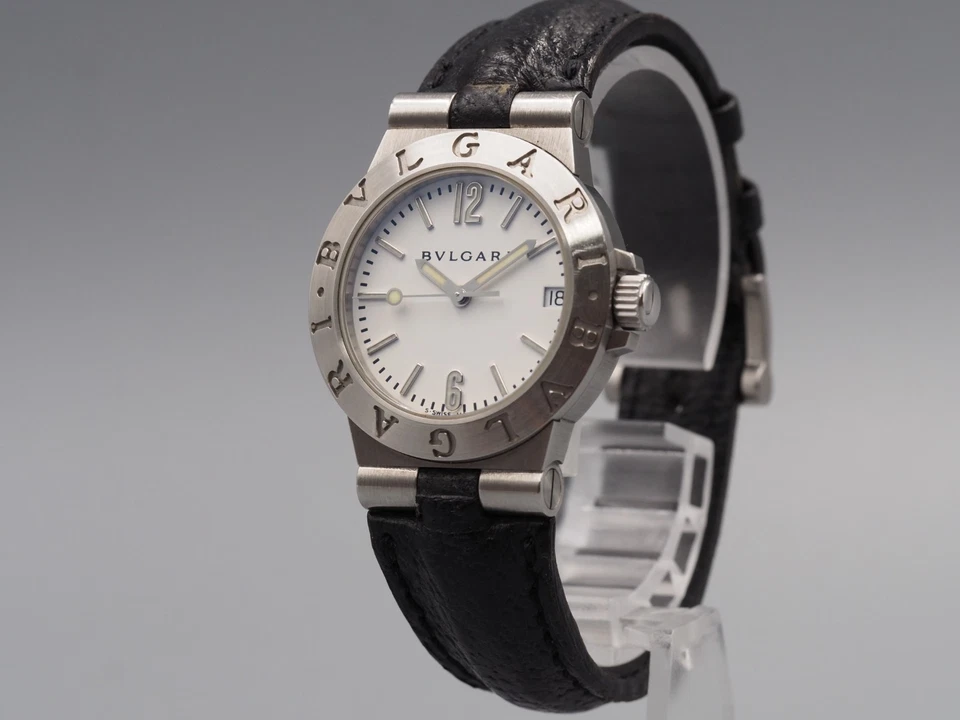 *Near Mint* BVLGARI Diagono Sports LCV 29 S Quartz Womens Vintage Watch Japan - Image 4 of 4