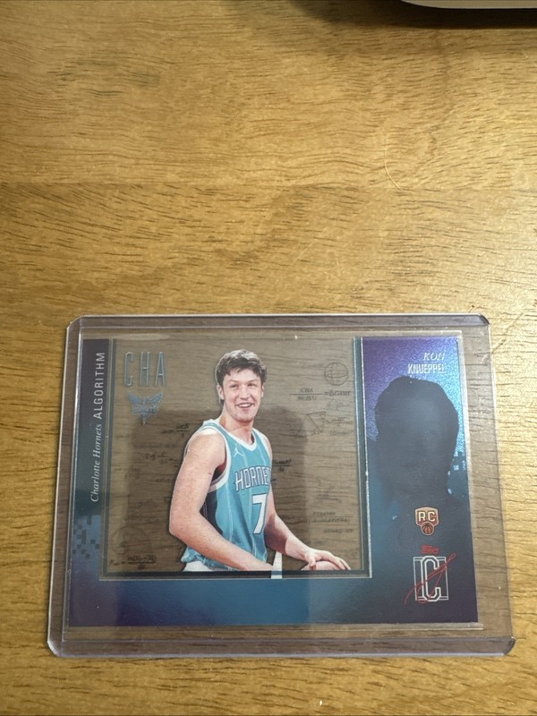 2025-26 Topps Signature Class Kon Knueppel Algorithm SSP Hornets 🔥🔥 First Out