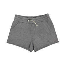 Cat Jack Fleece Knit Shorts Athletic Drawstring Girl Gray XL 14
