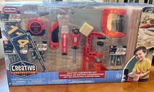 Little Tikes Creative Construction Master Carpenter Set New In Box