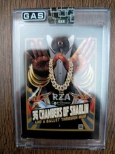 THE RZA 2023 GAS G.A.S. Trading Culture Card Hip Hop Rap RZA-3 WU TANG CLAN Card