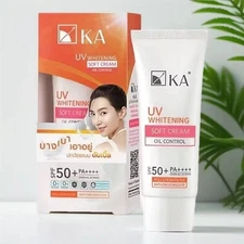 KA UV Whitening Soft Cream SPF50+ PA++++ Oil Control Lightweight Sunscreen 40g