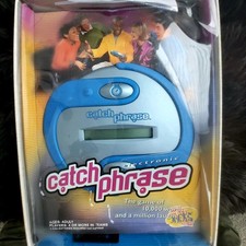 1st Edition 2000 Hasbro Catch Phrase Electronic Handheld Party Game NEW OPEN BOX