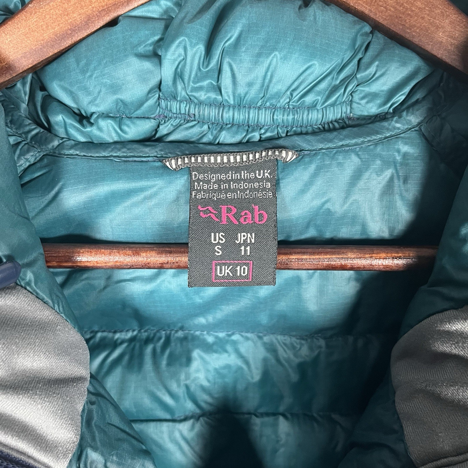 Rab Microlight Alpine Down Jacket Hoody Puffer Wo… - image 3