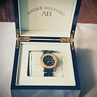 ANDRÉ BELFORT AB Armbanduhr Aphrodite gold Zirkonia Nr. 2