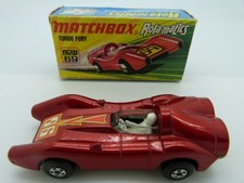 Matchbox Lesney Superfast 69 Turbo Fury 86 Label In Original Box