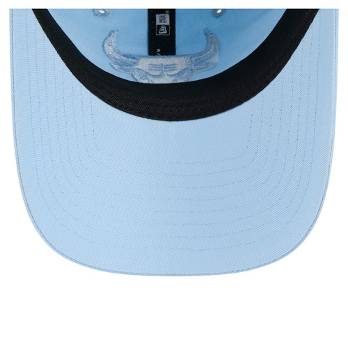Women's-New Era Light Blue Chicago Bulls Colorpack 9TWENTY Adjustable Hat - Imagen 5 de 6