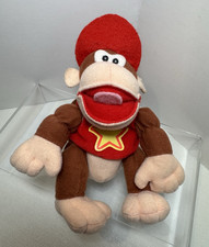 Vintage 1997 Nintendo Diddy Kong Plush BD A Donkey Kong Country Toy