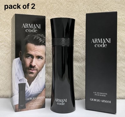 Giorgio Armani Code Men s 125ml 4.2oz New Seal pack of 2