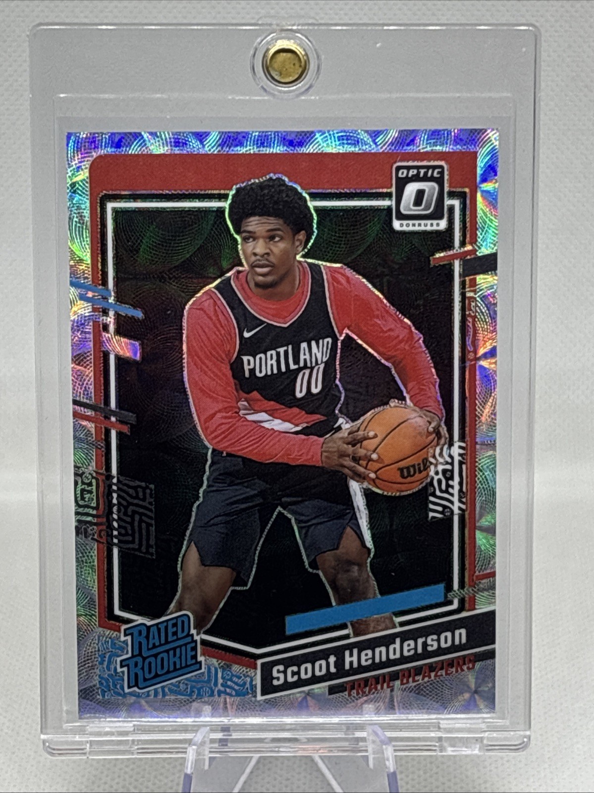 2023-24 Donruss Optic Rated Rookie Scoot Henderson #239 Premium Box Set /249 NM+