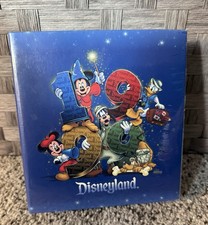 NIP 1999 Disneyland Mini Photo Album 100 4" x 6" Photo Pages Mickey Minnie Goofy