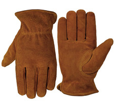Winter Work Gloves Cowhide Leather Insulated Water Resistant Heavy Duty Warm