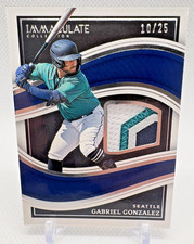 Gabriel Gonzalez 2023 Panini Immaculate Collection #10/25 #IBMP-GG 4 Color Patch