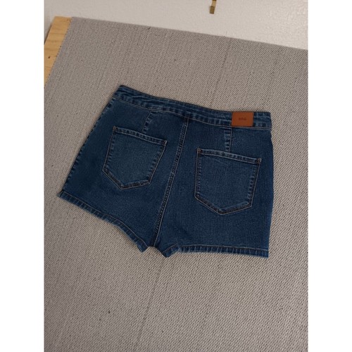 BDG Ladies Denim Shorts 29 Blue Zip Pockets Shorty Country - Picture 8 of 15