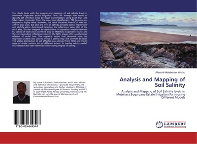Analysis and Mapping of Soil Salinity Afework Mekeberiaw Worku