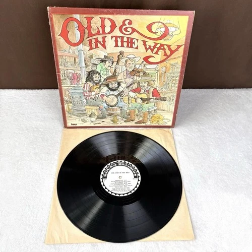 Vtg 1975 Old & In The Way Jerry Garcia Bluegrass Grateful Dead LP Vinyl Record